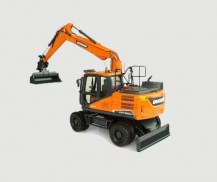 UH8134_Universal_Hobbies_ DOOSAN_DX160W_WHEELED_EXCAVATOR_WITH_TILTING_AND_CLAMSH_2